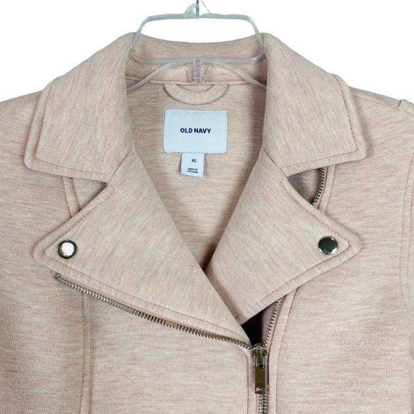 Old Navy Light Pink Moto Jacket - Picture 3 of 12